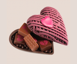 Dark Chocolate heart "Atout...