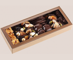 box of chocolates and fruits 310g
