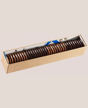 reglette palets fins ronds chocolat assortis