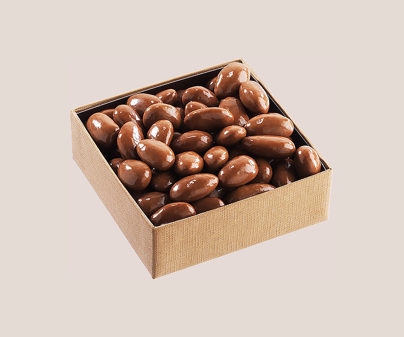 carré d'or amandes chocolat au lait