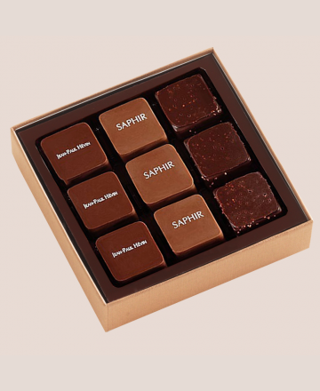 Boites 9 chocolats assortis