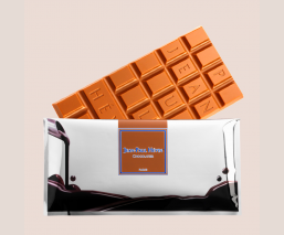 Tablette chocolat au Lait caramel fleur de sel - sachet tablette