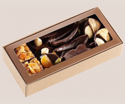 boite chocolats et fruits 140g