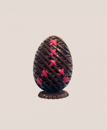 œuf de Pâques en chocolat au lait 2024 - 7.5cm