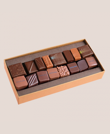 Boite chocolats Grand Classique 160g 19 chocolats