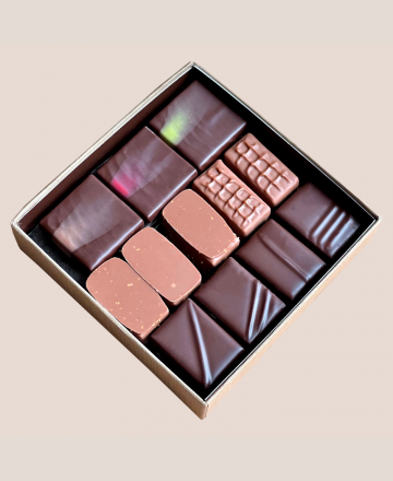 Boite chocolats 19 chocolats